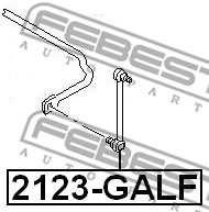 Łącznik stabilizatora FEBEST 2123-GALF