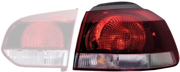 Lampa tylna zespolona HELLA 2SD 009 922-141