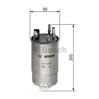 Filtr paliwa BOSCH F 026 402 049