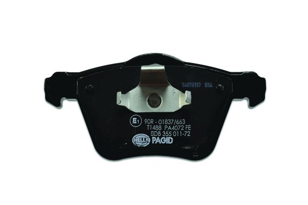 Klocki hamulcowe HELLA 8DB 355 011-721