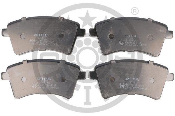 Klocki hamulcowe OPTIMAL BP-12463
