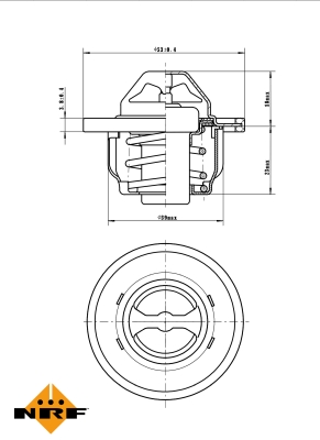 Termostat NRF 725089