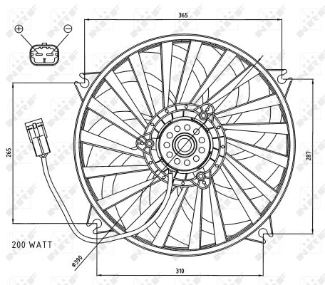 Wentylator NRF 47073