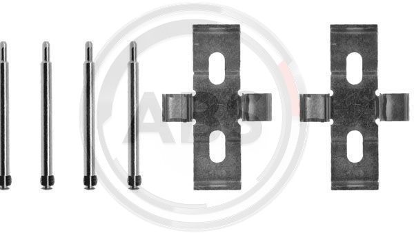 Zestaw akcesoriów montażowych  klocków hamulcowych A.B.S. 1009Q