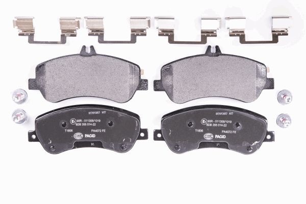 Klocki hamulcowe HELLA 8DB 355 014-221