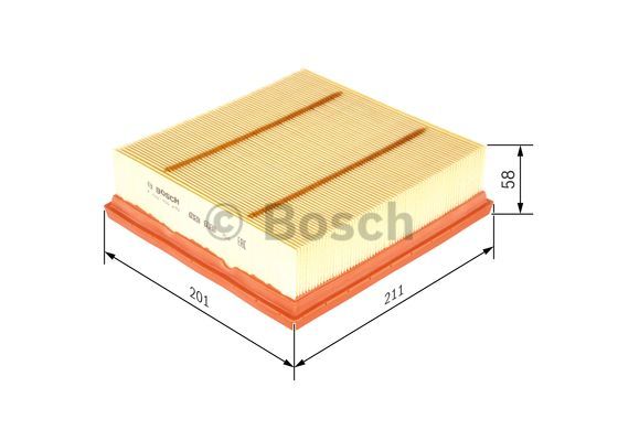 Filtr powietrza BOSCH F 026 400 498