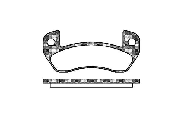 Klocki hamulcowe REMSA 1152.00
