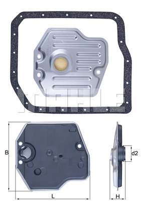 Filtr automatycznej skrzyni biegów KNECHT HX 245D