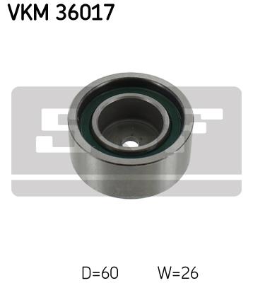 Rolka prowadząca paska osprzętu SKF VKM 36017