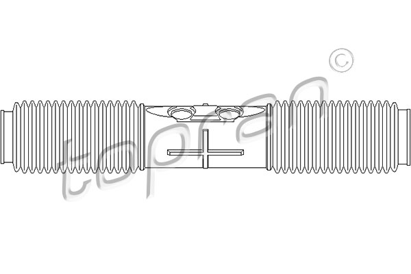 Osłona drążka kierowniczego TOPRAN 201 785