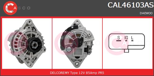 Alternator CASCO CAL46103AS