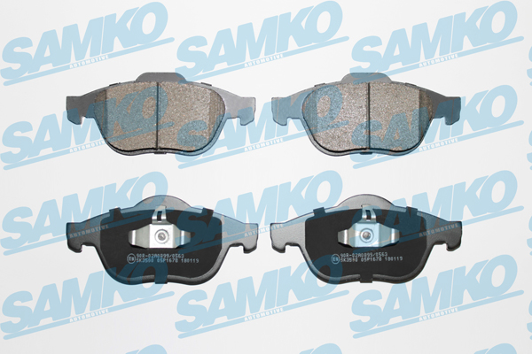 Klocki hamulcowe SAMKO 5SP1678