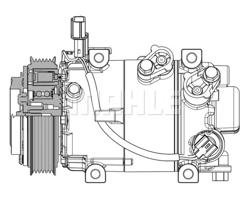 Kompresor klimatyzacji MAHLE ACP 633 000P