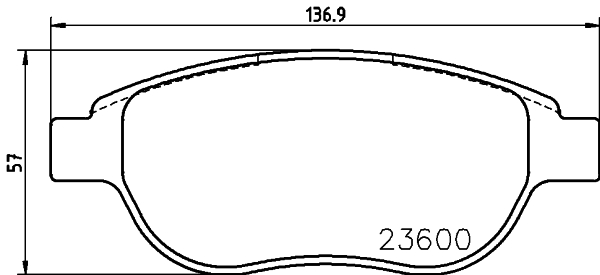 Klocki hamulcowe HELLA 8DB 355 018-871