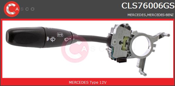 Przełącznik kierunkowskazów CASCO CLS76006GS