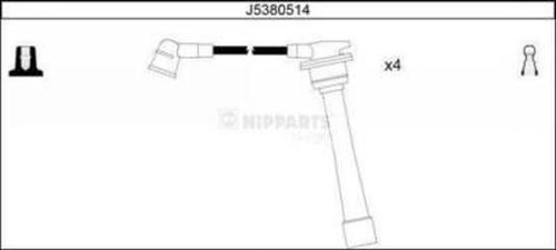 Przewody zapłonowe NIPPARTS J5380514