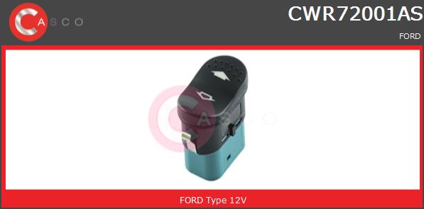 Przełącznik podnośnika szyby CASCO CWR72001AS