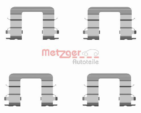 Zestaw akcesoriów montażowych  klocków hamulcowych METZGER 109-1696