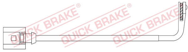Czujnik zużycia klocków QUICK BRAKE WS 0440 A