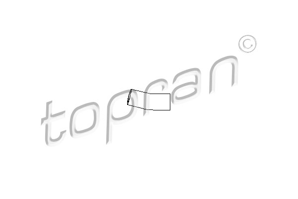 Przewód układu chłodzenia TOPRAN 722 601