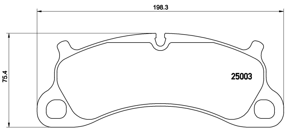 Klocki hamulcowe BREMBO P 65 025