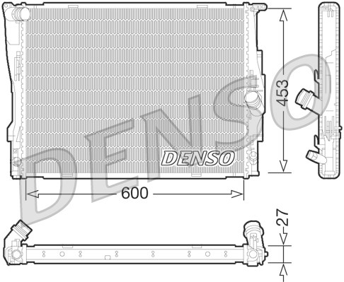 Chłodnica DENSO DRM05073