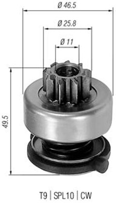 Bendiks rozrusznika MAGNETI MARELLI 940113020301