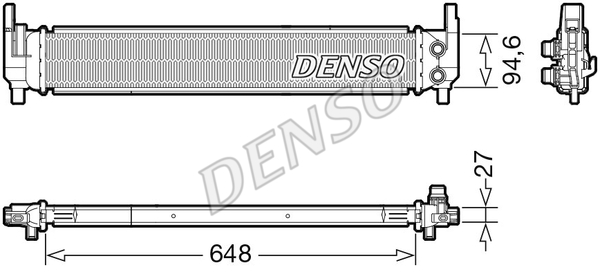 Chłodnica DENSO DRM02042