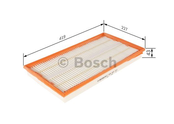 Filtr powietrza BOSCH F 026 400 312