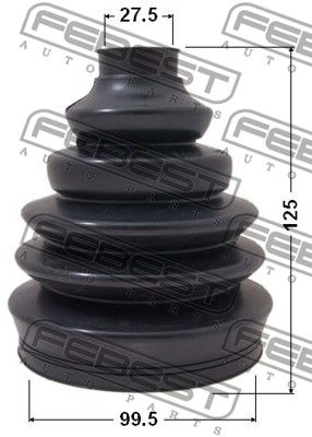 Zestaw osłon FEBEST 2317P-T5