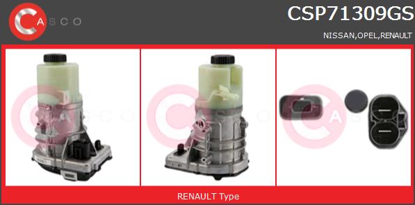 Pompa wspomagania CASCO CSP71309GS