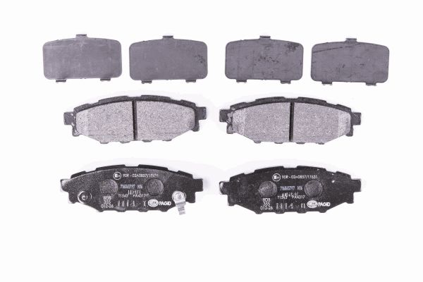 Klocki hamulcowe HELLA 8DB 355 012-261