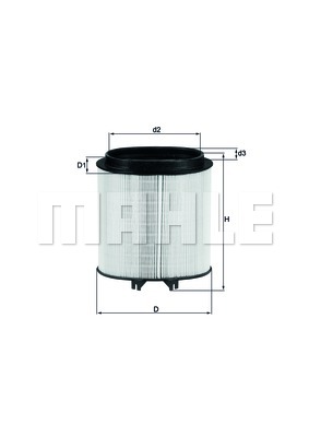 Filtr powietrza KNECHT LX 2974