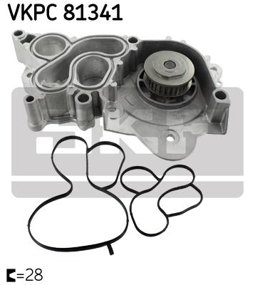 Pompa wody SKF VKPC 81341