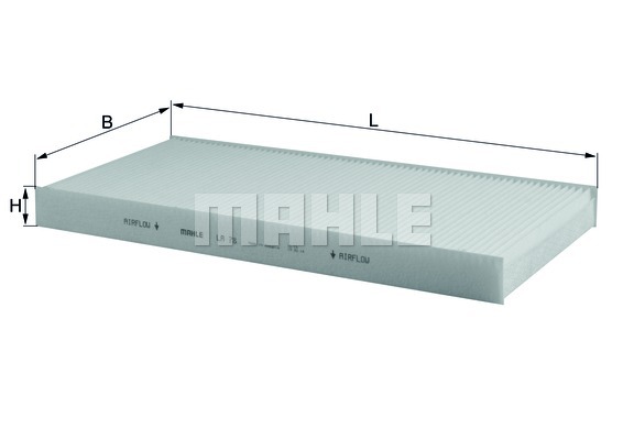 Filtr kabinowy KNECHT LA 78