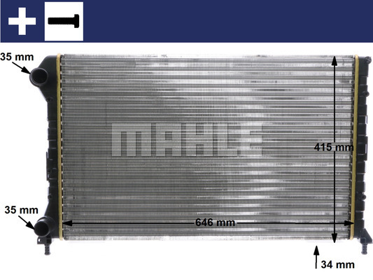 Chłodnica MAHLE CR 1447 000S