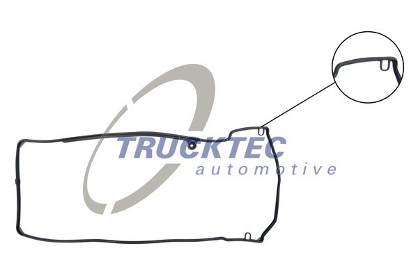 Uszczelka pokrywy zaworów TRUCKTEC AUTOMOTIVE 02.10.120