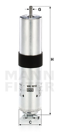 Filtr paliwa MANN-FILTER WK 5010