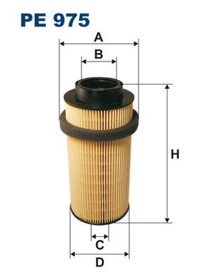 Filtr paliwa FILTRON PE975