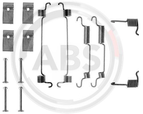 Zestaw dodatków do szczęk hamulcowych A.B.S. 0735Q