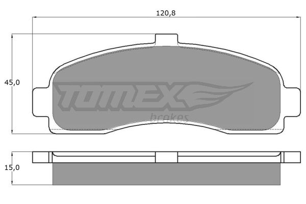 Klocki hamulcowe TOMEX BRAKES TX 11-10