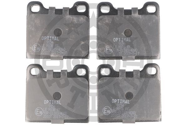 Klocki hamulcowe OPTIMAL BP-09154