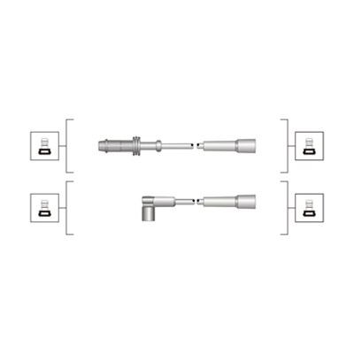 Przewody zapłonowe MAGNETI MARELLI 941319170069
