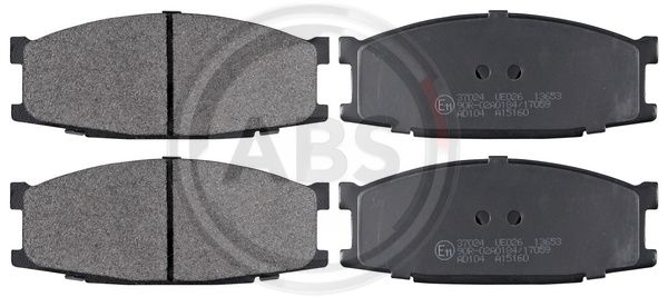 Klocki hamulcowe A.B.S. 37024