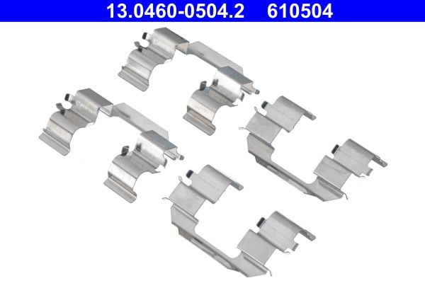 Zestaw akcesoriów montażowych  klocków hamulcowych ATE 13.0460-0504.2
