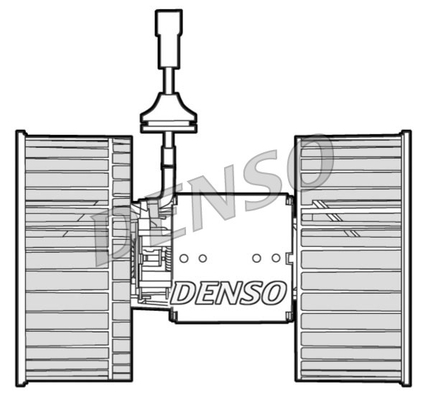 Wentylator wnętrza DENSO DEA12002