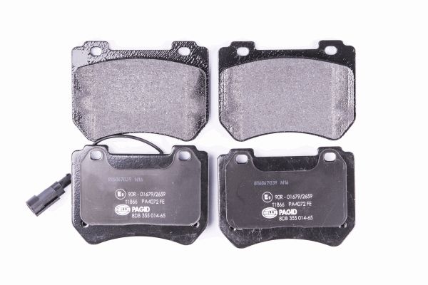 Klocki hamulcowe HELLA 8DB 355 014-651
