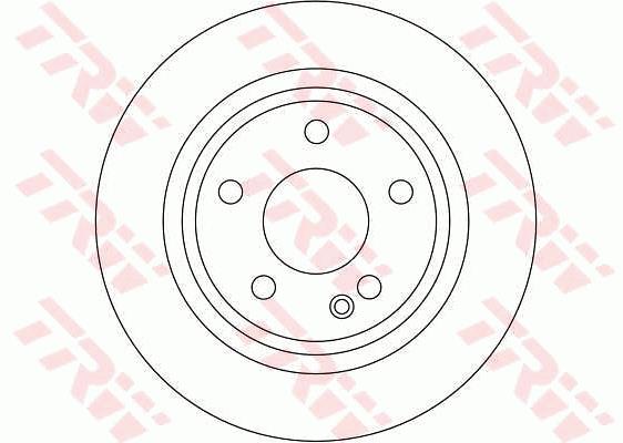 Tarcza hamulcowa TRW DF4383