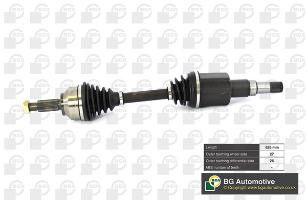 Półoś napędowa BGA DS3300L