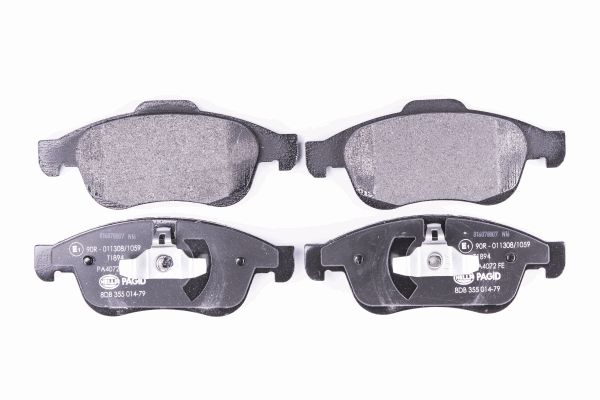 Klocki hamulcowe HELLA 8DB 355 014-791